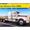 Skill 3 Model Kit Western Star Classic 4964 Truck Tractor 1/24 Scale Model by Italeri